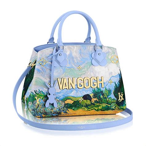 jeff koons louis vuitton taschen|jeff koons van gogh purse.